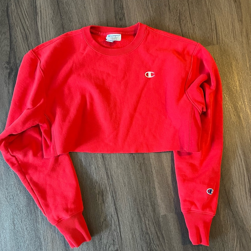 Champion cropped crewneck